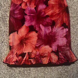 Grace Dane Lewis Velvet Midi skirt - Size 4